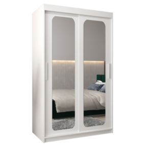 Armoire Promo T3 a portes coulissantes H. 200 x L. 120 x P. 62 2 portes