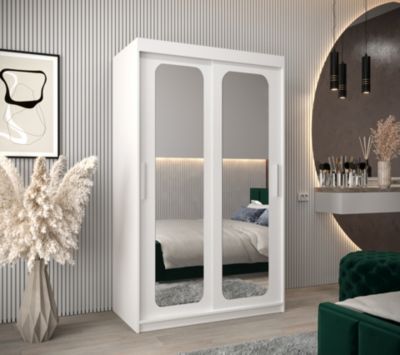 Armoire Promo T3 a portes coulissantes H. 200 x L. 120 x P. 62 2 portes
