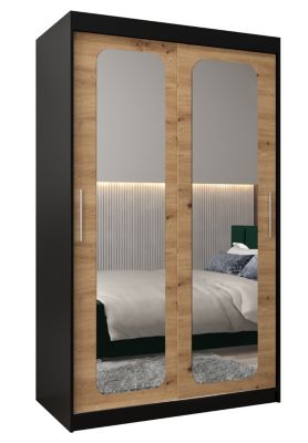 Armoire Promo T3 a portes coulissantes H. 200 x L. 120 x P. 62 2 portes