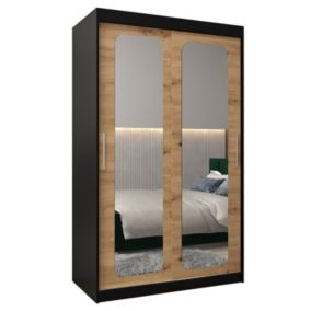 Armoire Promo T3 a portes coulissantes H. 200 x L. 120 x P. 62 2 portes