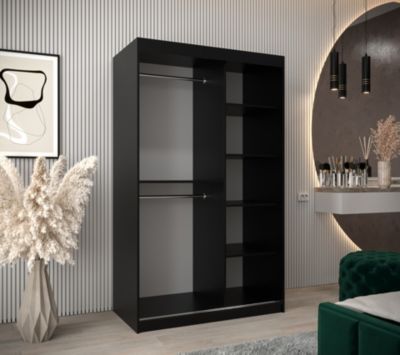 Armoire Promo T3 a portes coulissantes H. 200 x L. 120 x P. 62 2 portes