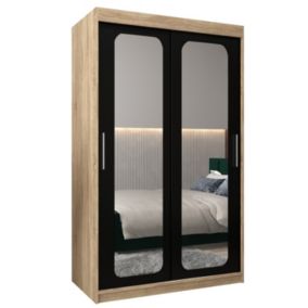 Armoire Promo T3 a portes coulissantes H. 200 x L. 120 x P. 62 2 portes