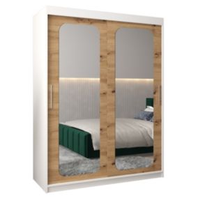 Armoire Promo T3 a portes coulissantes H. 200 x L. 150 x P. 62 2 portes