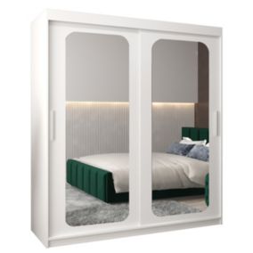 Armoire Promo T3 a portes coulissantes H. 200 x L. 180 x P. 62 2 portes