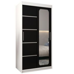 Armoire Promo V2 a portes coulissantes H. 200 x L. 100 x P. 62 2 portes