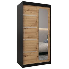 Armoire Promo V2 a portes coulissantes H. 200 x L. 100 x P. 62 2 portes