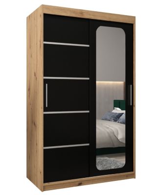 Armoire Promo V2 a portes coulissantes H. 200 x L. 120 x P. 62 2 portes
