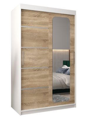 Armoire Promo V2 a portes coulissantes H. 200 x L. 120 x P. 62 2 portes