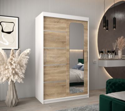 Armoire Promo V2 a portes coulissantes H. 200 x L. 120 x P. 62 2 portes