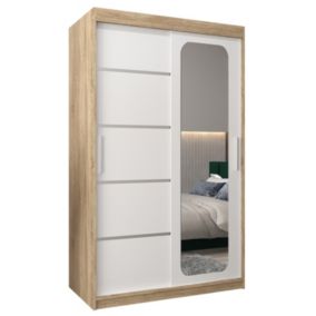 Armoire Promo V2 a portes coulissantes H. 200 x L. 120 x P. 62 2 portes