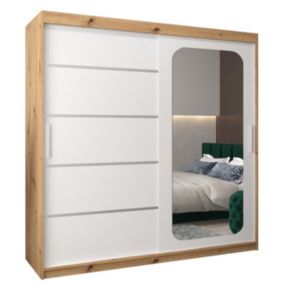 Armoire Promo V2 a portes coulissantes H. 200 x L. 200 x P. 62 2 portes