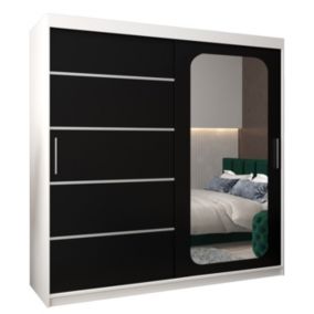 Armoire Promo V2 a portes coulissantes H. 200 x L. 200 x P. 62 2 portes