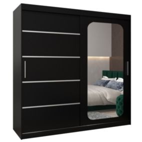 Armoire Promo V2 a portes coulissantes H. 200 x L. 200 x P. 62 2 portes