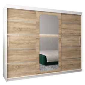 Armoire Promo V2 a portes coulissantes H. 200 x L. 250 x P. 62 3 portes