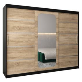 Armoire Promo V2 a portes coulissantes H. 200 x L. 250 x P. 62 3 portes