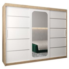 Armoire Promo V2 a portes coulissantes H. 200 x L. 250 x P. 62 3 portes