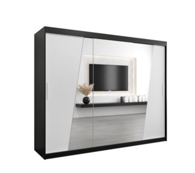 Armoire Rhomb à portes coulissantes H. 200 x L. 250 x P. 62, 3 portes