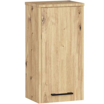 Armoire salle de bains AKORD FIN accr. au mur Chêne Artisan 30 cm 1 porte façade Chêne Artisan 2 étagères 30x22,5x60 cm