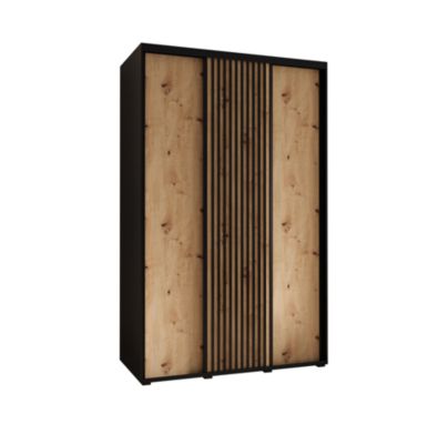 Armoire Sapporo 1 a portes coulissantes H. 205,2 x L. 150 x P. 45 3 portes