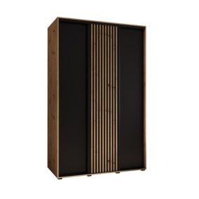 Armoire Sapporo 1 a portes coulissantes H. 205,2 x L. 160 x P. 45 3 portes