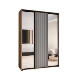 Armoire Sapporo 1 a portes coulissantes H. 205,2 x L. 170 x P. 60 3 portes