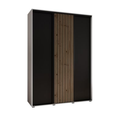 Armoire Sapporo 1 a portes coulissantes H. 205,2 x L. 180 x P. 45 3 portes
