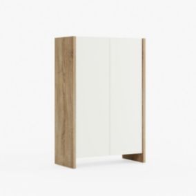 Armoire à Usages Multiples Cora, Sonoma, Panneau d'Aggloméré Mélaminé, 60x28x90 cm, EPIKASA
