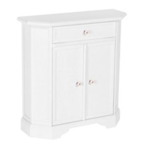 Armoire à Usages Multiples Luisa, Blanc, Bois, 70x25x73 cm, EPIKASA