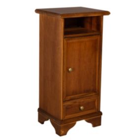 Armoire à Usages Multiples Maria, Marron, Bois, 36x29x75 cm, EPIKASA