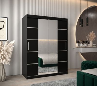 Armoire Verona 4 a portes coulissantes H. 200 x L. 150 x P. 62 2 portes