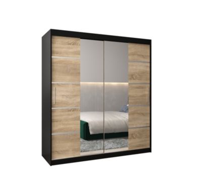 Armoire Verona 4 a portes coulissantes H. 200 x L. 180 x P. 62 2 portes