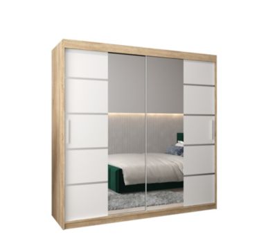 Armoire Verona 4 a portes coulissantes H. 200 x L. 200 x P. 62 2 portes