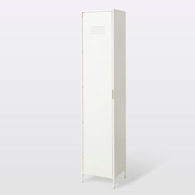 Armoire Vestiaire Goodhome Saranda Metal Blanc L 40 X H 190 X P 36 Cm Castorama