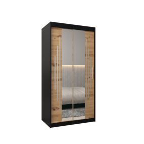 Armoire York 1 a portes coulissantes H. 200 x L. 100 x P. 62 2 portes