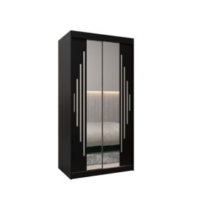 Armoire York 1 a portes coulissantes H. 200 x L. 100 x P. 62 2 portes