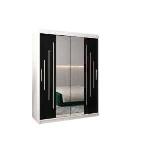 Armoire York 1 a portes coulissantes H. 200 x L. 150 x P. 62 2 portes