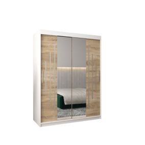 Armoire York 1 a portes coulissantes H. 200 x L. 150 x P. 62 2 portes