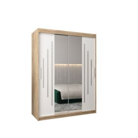 Armoire York 1 a portes coulissantes H. 200 x L. 150 x P. 62 2 portes