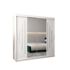 Armoire York 1 a portes coulissantes H. 200 x L. 200 x P. 62 2 portes