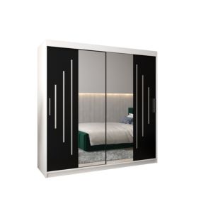 Armoire York 1 a portes coulissantes H. 200 x L. 200 x P. 62 2 portes