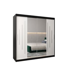 Armoire York 1 a portes coulissantes H. 200 x L. 200 x P. 62 2 portes