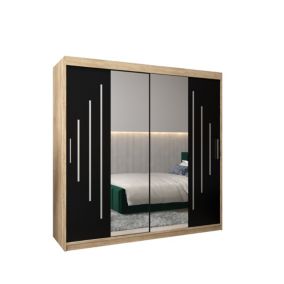 Armoire York 1 a portes coulissantes H. 200 x L. 200 x P. 62 2 portes