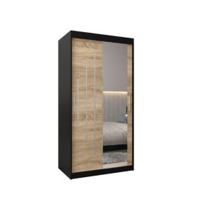 Armoire York 2 a portes coulissantes H. 200 x L. 100 x P. 62 2 portes