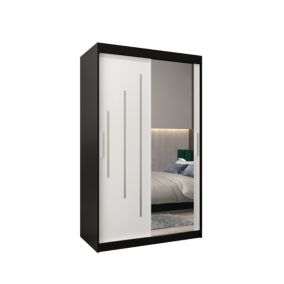 Armoire York 2 a portes coulissantes H. 200 x L. 120 x P. 62 2 portes