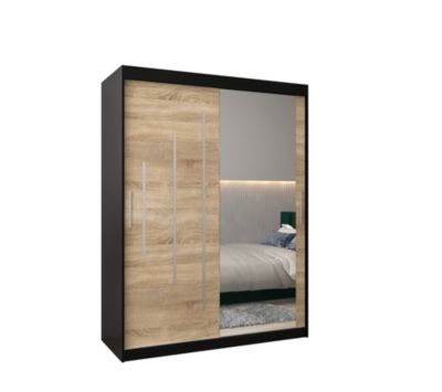 Armoire York 2 a portes coulissantes H. 200 x L. 150 x P. 62 2 portes