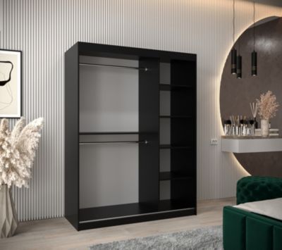 Armoire York 2 a portes coulissantes H. 200 x L. 150 x P. 62 2 portes