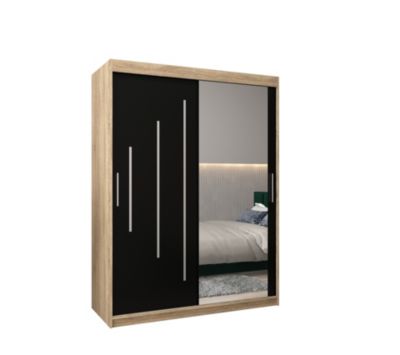 Armoire York 2 a portes coulissantes H. 200 x L. 150 x P. 62 2 portes