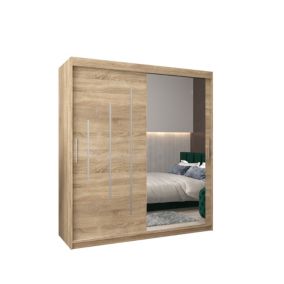 Armoire York 2 a portes coulissantes H. 200 x L. 180 x P. 62 2 portes