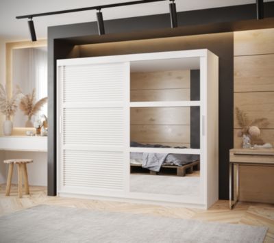 Armoire Zaluzja 2 a portes coulissantes H. 200 x L. 200 x P. 62 2 portes