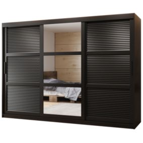 Armoire Zaluzja 2 a portes coulissantes H. 200 x L. 250 x P. 62 3 portes